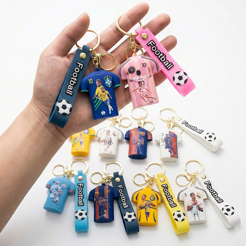 Porte-clés sur le thème de la Coupe de Football-01