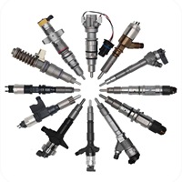 Inyector de Combustible Diésel Common Rail 0445120400 Compatible con Motor Caterpillar CAT C4.4 4493315