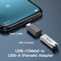 Pabrik UNIEAN Grosir Adaptor Konverter 3.2 Usb a ke Usb C 5Gbps Otg 3.0 Tipe C Usb Pengisian Cepat untuk iphone Macbook