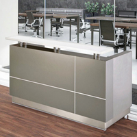 Comptoir de réception haut de gamme pour salon/restaurant/clinique, mobilier de réception/lobby/bar (FOHJJ-04)