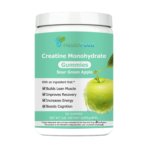 Fast Shipping Pure <b>Creatine</b> <b>Monohydrate</b> Gummies Support Muscle Growth Brain Health Energy Management Gummy Sport Supplement - Product Image 1