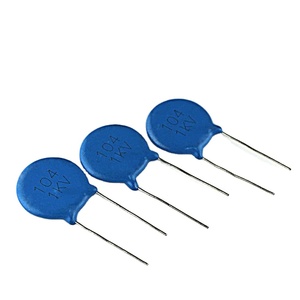 Nhà Máy Tụ <span class=keywords><strong>1KV</strong></span> 104Z 0.1Uf Tụ Gốm <span class=keywords><strong>100NF</strong></span> ROHS CE Radial Loại Đĩa - Product Image 1