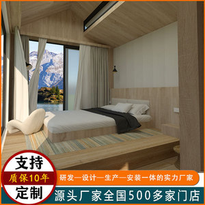 Casa de Verano Moderna de Madera, Madera Tratada a Presión, Cabaña para Acampar al Aire Libre - Product Image 5