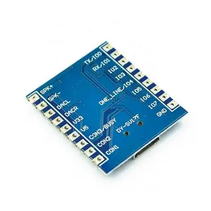 Jz-Chip DY-SV17F Audio modul Mini-MP3-Player 8-Bit-IO UART-Trigger Micro-USB-Download 4MByte Flash-Sprach modul