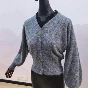 Cardigan Casual da Donna per Autunno Inverno, Pronto da Indossare, in Tessuto Lavorato a Maglia Senza Cuciture, Comodo e Caldo - Product Image 1