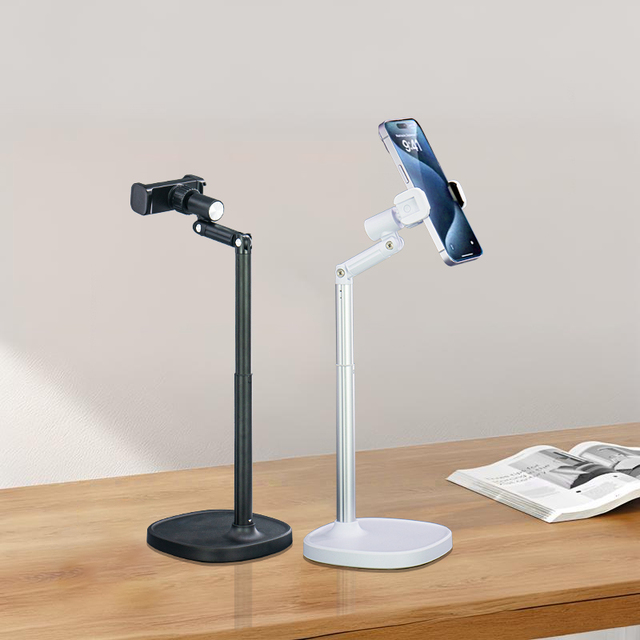 X66F Mini Mobile Phone Holder Portable and Flexible Desk Folding Phone Stand