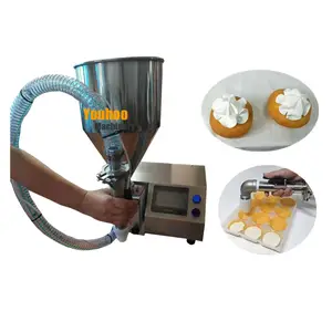 small handheld semi automatic cake decorating equipment cupcakes making filling production line machine Price