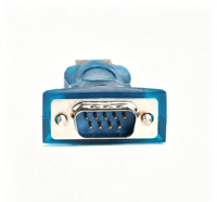 Adaptador USB 2.0 a RS232 con Puerto de Nueve Pines para Cable de Vigilancia de Seguridad (Modelo HWH-CKT025)