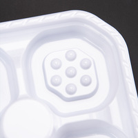 Boîte d'emballage transparente en PET pour pâtisserie chinoise, gâteau aux quatre céréales, fleur de jujube, gâteau de lune doré, boîte jetable pour pâtisseries occidentales