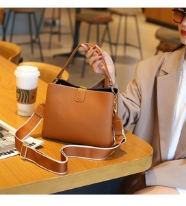Sac à main fourre-tout tendance, sac à bandoulière <span class=keywords><strong>souple</strong></span>, sac hobo, sacs à main et portefeuilles en <span class=keywords><strong>cuir</strong></span> véritable pour femmes - Product Image 3