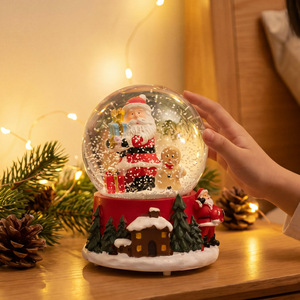 Globo di Neve Multi-tematico 2026, Artigianato in Resina, Decorazioni Festive da Tavolo per Natale e Halloween - Product Image 2