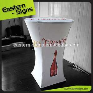 6 רגל פוליאסטר מסחר הצג כיסוי שולחן - Product Image 2