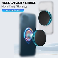 Disque SSD portable USB 3.2, disque SSD magnétique portable, 128 Go, 256 Go, 512 Go, 1 To, 2 To, 4 To