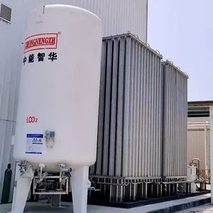 Tipo vertical grande tanque de armazenamento de gás CO2 líquido criogênico de 30m3 2.16Mpa para fábrica de processo mecânico