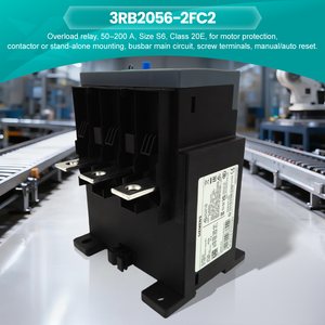 Siemens nouveau <span class=keywords><strong>relais</strong></span> de surcharge thermique série 3RB20562FC2 Sirius 3RB d'origine 3RB2056-2FC2 <span class=keywords><strong>relais</strong></span> de Protection moteur - Product Image 5
