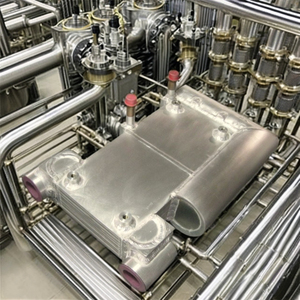 OEM avanzate in alluminio brasato scambiatore di calore refrigeratori di essiccazione diretta aria di fabbrica apparecchiature di scambio termico di refrigerazione - Product Image 6