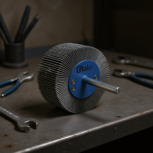 Disco Abrasivo de Tela Ttake, 30x15 mm, Eje de 6 mm, Grano 80, para Pulir - Product Image 3