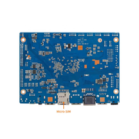 RK3566 Carte principale simple Quad-core 64 bits RS232 RS485 Port SATA SSD 4G LTE WIFI Double écran LVDS pour Android Ubuntu Linux RK3566
