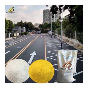 Peinture thermoplastique jaune pour marquage routier ISO 9001 HUA QUN Factory, peinture de signalisation routière Bs3262 - Product Image 6
