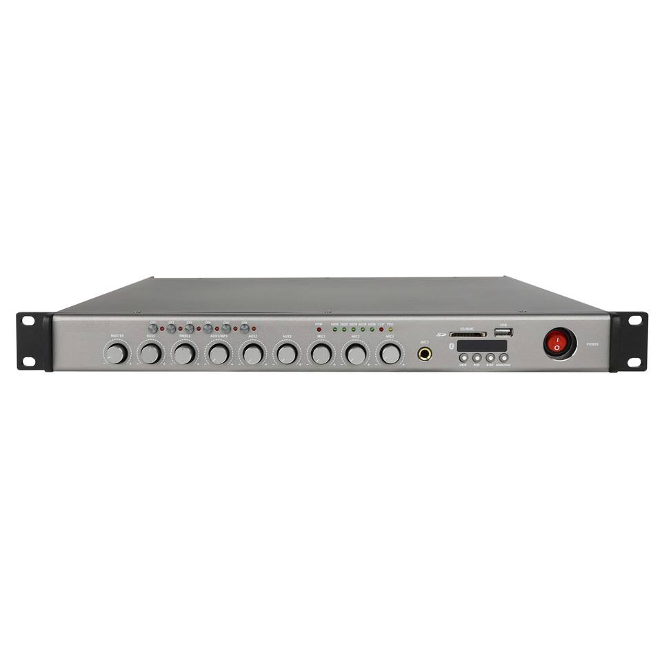ROVAP RV-240MS 240W with Bluetooth 6 Zones Mixing Amplifier 1U Rack for ...