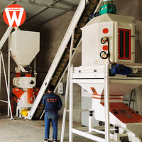Henan Strongwin Nouvelle usine de transformation des aliments pour animaux d'élevage et volailles en acier inoxydable de 2000 kg/h