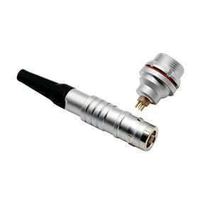 Высококачественный самоблокирующийся водонепроницаемый IP68 металлический авиационный разъем, медицинское оборудование, EEG PHG серии Push Pull Male/Female - Product Image 6