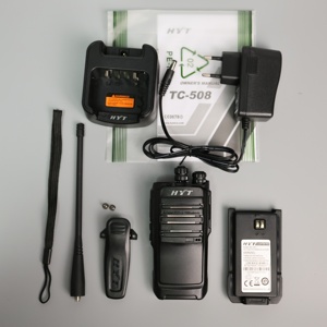 Radio Bidireccional Analógica Hytera HYT TC-508 VHF UHF 5W 1650mAh 14h de Duración de Batería, Kit de Venta al Por Mayor - Product Image 2