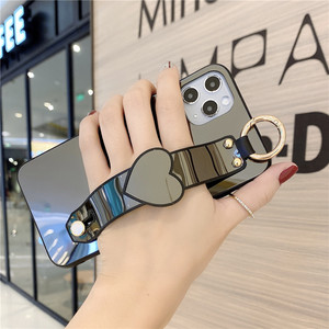 Funda <span class=keywords><strong>de</strong></span> <span class=keywords><strong>maquillaje</strong></span> con purpurina para iphone 7 + XR XS <span class=keywords><strong>Max</strong></span>, carcasa <span class=keywords><strong>de</strong></span> plástico con espejo para Iphone 12 - Product Image 4