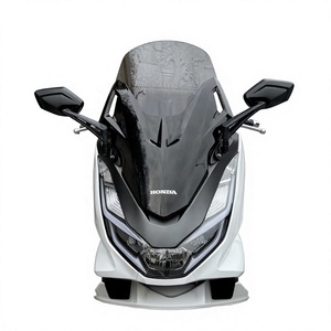 <span class=keywords><strong>Parabrezza</strong></span> anteriore modificato in stile Foshan per PCX160 2021-2024, specchietto retrovisore anteriore <span class=keywords><strong>PCX</strong></span> con <span class=keywords><strong>parabrezza</strong></span> rialzato. - Product Image 5