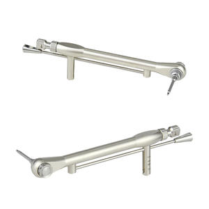 Llave de Restauración de Implantes Dentales TW1, Doble Propósito, Ajustable, Manual, con Empuñadura Moleteada Plateada, Instrumento Quirúrgico - Product Image 5