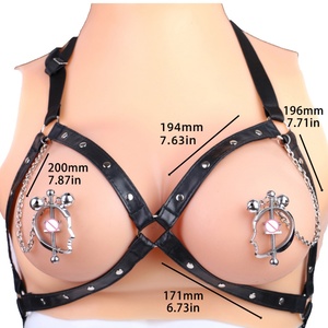 Juguetes Eróticos para Adultos, Pinza de Pezón de Metal con Forma de Corazón de Durazno, Clip para Senos con Bola de Peso para Mujeres, BDSM, Estimulación Vaginal, Juguete Sexual - Product Image 4