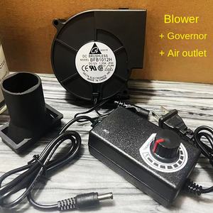 9733 מאוורר טורבו נפח אוויר גבוה נפח 12v מפוח חשמלי לתנור 5v משק בית usb מקורה תנור בעירה-תמיכה - Product Image 4