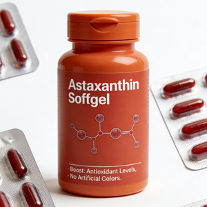 Cápsulas Blandas de Astaxantina de Alta Pureza, Antioxidante, Formulaciones Personalizadas, Fabricación de Marca Privada, OEM, COA, GMP, ISO, Certificación Orgánica - Product Image 4