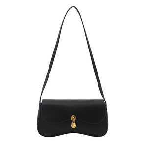 Bolso de Hombro Minimalista para Mujer 2026, Bolso de Moda con Cierre, Estilo Saddle Bag - Product Image 4