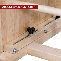 Baril d'escalade en bois d'érable pour Pilates, équipement de stretching et de renforcement corporel complet, vendu directement par l'usine