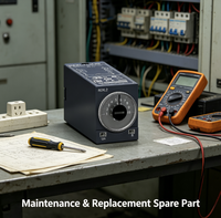 Relais temporisé REXL2TMP7 neuf, 24V DC, 8 broches, interface miniature pour panneau de commande PLC