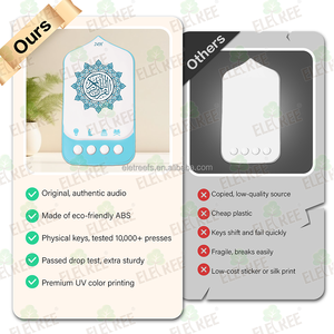 Haut-Parleur Coran Zikir & Ruqyah à Brancher avec Prise UE/UK, Prière Zikir, Lecture Automatique 24 <span class=keywords><strong>Heures</strong></span> Sourates et Manzil/Ruqyah Zikir à Brancher - Product Image 4