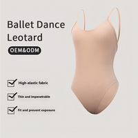 Vente en gros de justaucorps pour femmes adultes, en tissu spandex, de haute qualité, pour la danse classique, la gymnastique, sans manches, avec taille élastique