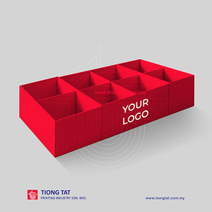 Caja de cartón autoensamblable morada personalizable con impresión de logotipo para embalaje de regalos y manualidades - Product Image 2