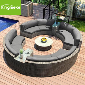 Classical <strong>Wicker</strong> Round Rattan Outdoor <strong>Furniture</strong> Garden Sofas Sectional Sofa Patio <strong>Furniture</strong> Set