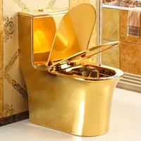 Ensemble WC et lavabo moderne en céramique monobloc pour salle de bain