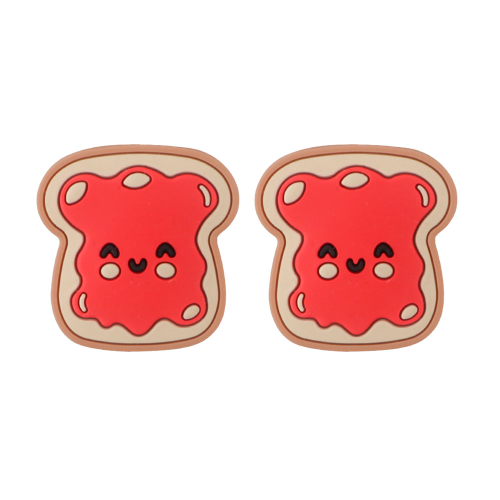 Perle focale Jelly Bread Rouge Écarlate SA568