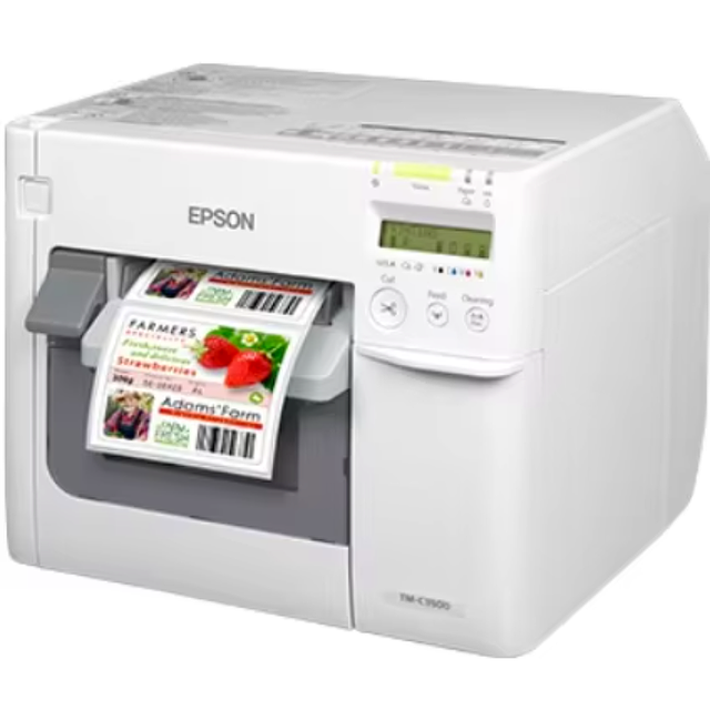 TM-C3520/EPSO N 4-inch Industrial Full-color Desktop Label Printer for Health Care/food/beverage CW-C3520 Is Available in Stock