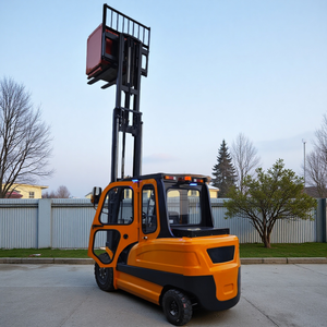 Ücretsiz kargo tüm yön elektrikli Forklift 3 Ton 4 Ton 5 Ton 4 yollu Forklift ulaşmak için kamyon istifleyici dar koridor - Product Image 3