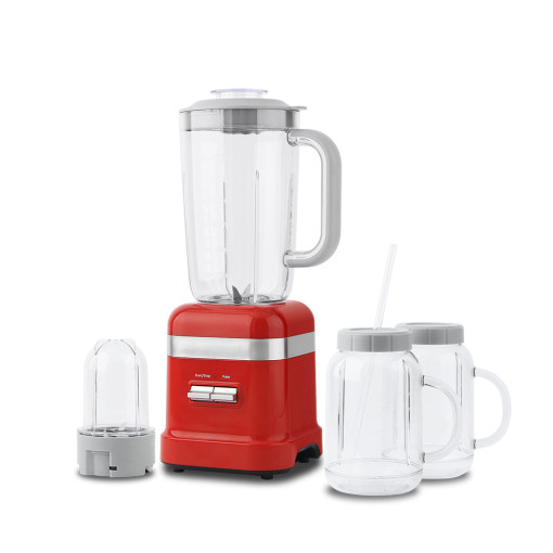 Blend Smoothie Ice Crush High Quality Stainless Steel Blades Retro Blender