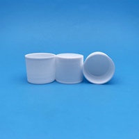 Contenedor químico Tapas de rosca continua PP Plástico acanalado 28mm 415 Tapas de rosca