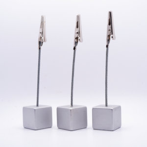 Đài Loan-Made ABS 115mm đầy màu sắc Cube <span class=keywords><strong>Memo</strong></span> <span class=keywords><strong>Clip</strong></span> Alligator Dây ảnh Holders 31g cho nhà đám cưới và các bên - Product Image 1