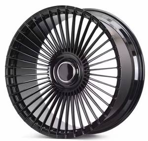 Jantes de voiture forgées en usine aluminium brossé brillant 23*9.5-24*12 Compatible avec <span class=keywords><strong>Cadillac</strong></span> Rolls-Royce Bentley - Product Image 2