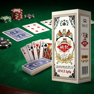 ヤオジプレイングカードチェス＆カードエンターテイメント用品厚手覗き見防止高級ポーカーカード - Product Image 6
