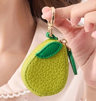 Aksesoris Tas Bulat Modis Terbaru, Gantungan Kunci Buah Mini Lucu, Hadiah Istimewa untuk Sahabat Perempuan